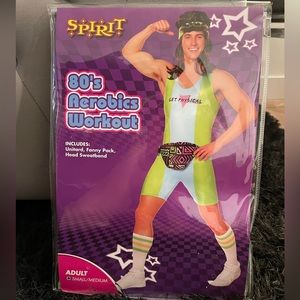 80s Aerobic Workout Costume